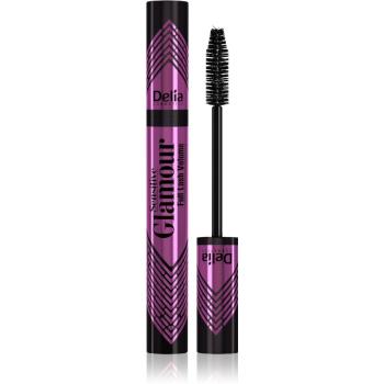 Delia Cosmetics Glamour objemová a predlžujúca riasenka pre citlivé oči odtieň Black 11 ml