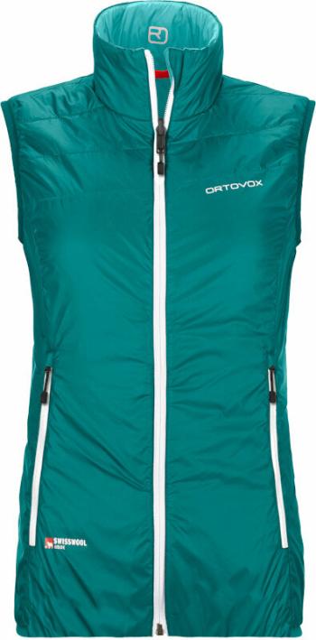 Ortovox Outdoorová vesta Swisswool Piz Grisch Vest W Pacific Green L