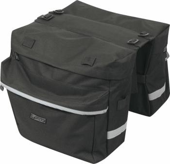 Force Double Carrier Bag Rear 2x10L Black