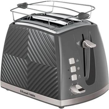 Russell Hobbs 26392-56 Groove 2S Toaster Grey (5038061143348)