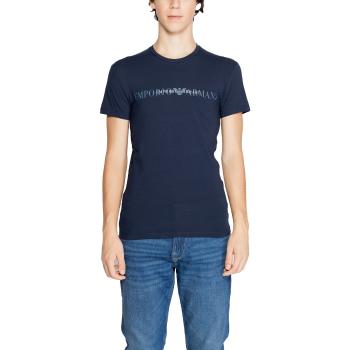 Emporio Armani EA7  CREW NECK T-SHIRT 111035 4F729  Tričká s krátkym rukávom Modrá