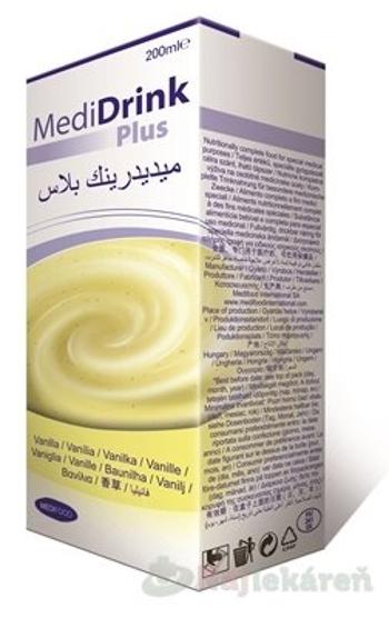 MediDrink Plus vanilková príchuť 30x200 ml