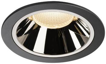SLV NUMINOS XL 1003987 LED vstavané svetlo čierna 37 W teplá biela je možné namontovať na strop