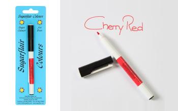 Potravinárska fixka červená (Cherry Red) - Sugarflair Colours