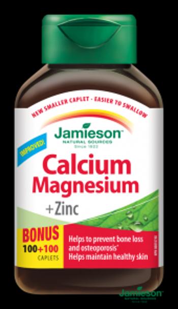 Jamieson Calcium Magnesium so Zinkom 200 tabliet