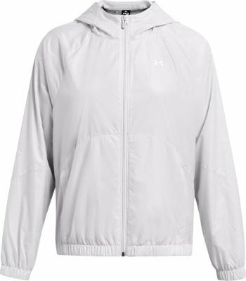 Under Armour Women's Sport Windbreaker Jacket Halo Gray/White S Bežecká bunda