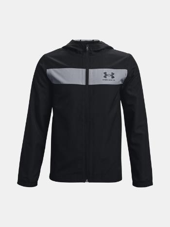 Under Armour UA Sportstyle Windbreaker Bunda detská Čierna