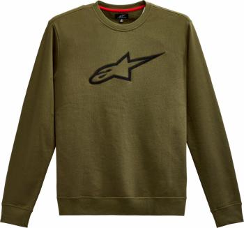 Alpinestars Ageless Crew Fleece Military Green/Black S Mikina