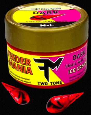 Feedermania dark snail wafters two tone m-l - ice cream