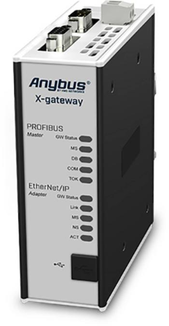 Anybus AB7800 PROFIBUS DP-V0 Master/EtherNet/IP Slave brána     24 V/DC 1 ks