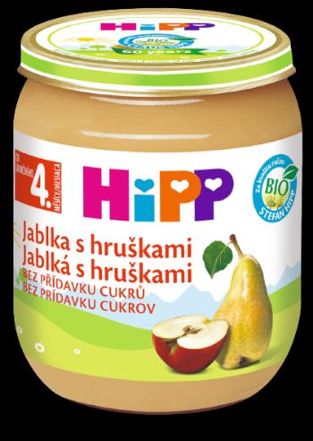 HIPP BIO Jablka s hruškami 125 g