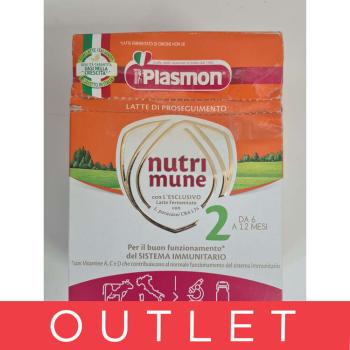 EXP: 31.10.2024 PLASMON Nutri-mune 2 pokračovacie mlieko 2x350 g, 6m+