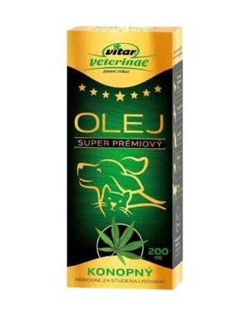 Vitar Veterinae Konopný olej 200ml