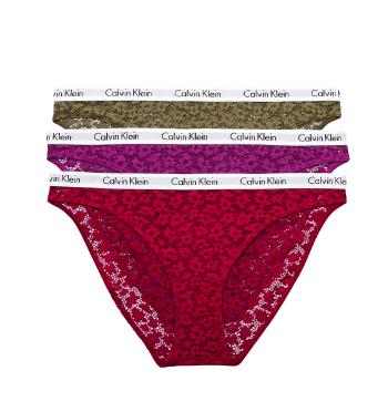 CALVIN KLEIN - nohavičky 3PACK carousel intense color - special limited edition-M