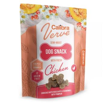CALIBRA Verve Semi-Moist Snack Fresh Chicken maškrty s kuracím pre psov 150 g