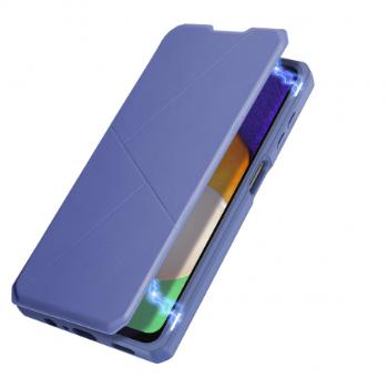 DUX DUCIS Skin X knižkové kožené puzdro na Samsung Galaxy A13 5G, modré
