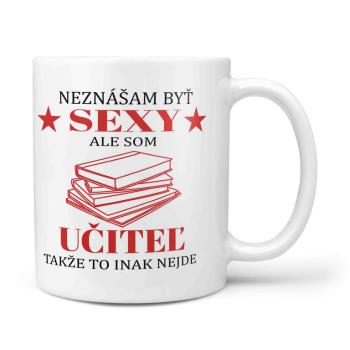 Hrnček Sexy učiteľ (Náplň hrnčeka: Žiadna)