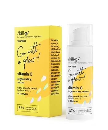 Pleťové sérum s vitamínom C a kys. hyalurónovou KILIG 30 ml