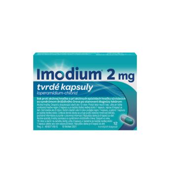 IMODIUM 2mg tvrdé kapsuly 12 kapsúl