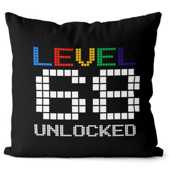 Vankúš Level unlocked (vek: 68, Velikost: 40 x 40 cm)
