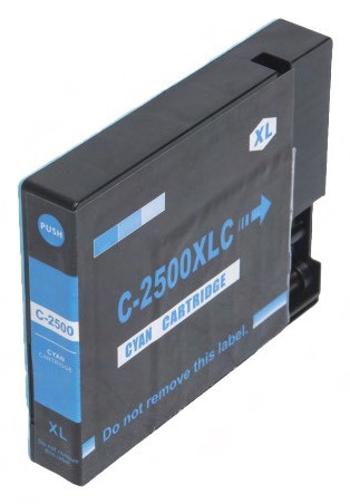 CANON PGI-2500-XL C - kompatibilná cartridge, azúrová, 20ml
