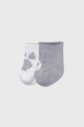 2 PACK ponožiek pre bábätka Newborn Hello world