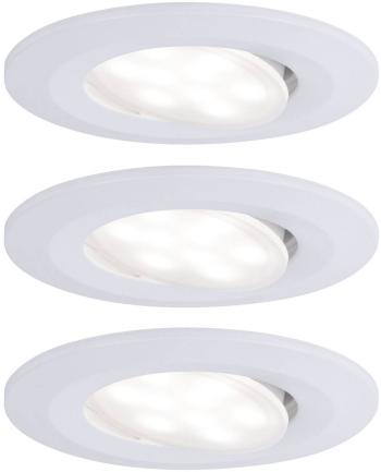 Paulmann 99931 Calla LED vstavané kúpeľňové svetlo sada 3 ks 19.5 W neutrálna biela  biela (matná)