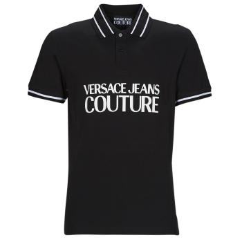 Versace Jeans Couture  GAGT03-899  Polokošele s krátkym rukávom Čierna