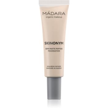 MÁDARA Skinonym Semi-Matte Peptide dlhotrvajúci make-up s peptidmi odtieň #15 Stone 30 ml