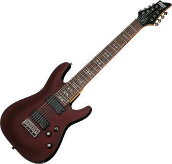 Schecter Omen-8 Walnut Satin 8-strunová elektrická gitara