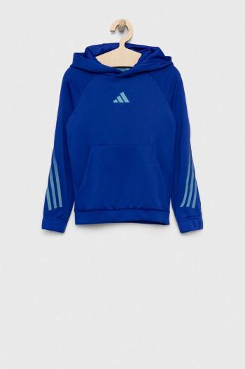 Detská mikina adidas U TI HOODIE s kapucňou, s potlačou