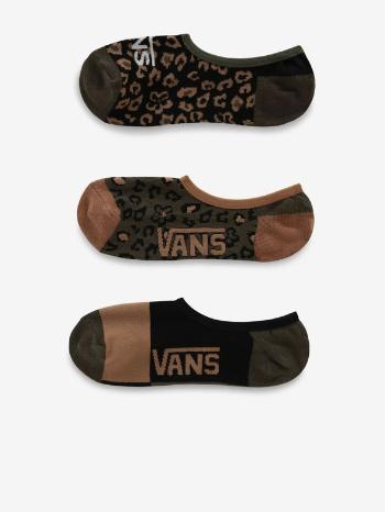 Vans Ponožky 3 páry Zelená