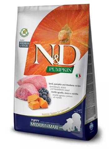 Farmina N&D dog PUMPKIN (GF) puppy medium & maxi, lamb & blueberry 2,5kg