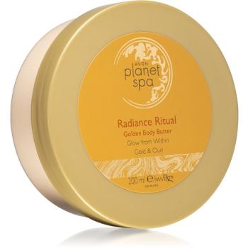 Avon Planet Spa Radiance Ritual telové maslo s hydratačným a upokojujúcim účinkom 200 ml