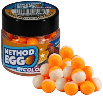 Benzar mix umelá nástraha bicolor method egg 10-12 mm 60 ml - mango-biela čokoláda