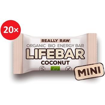 Lifefood Lifebar tyčinka kokosová RAW BIO 25 g – 20 ks (1205M)