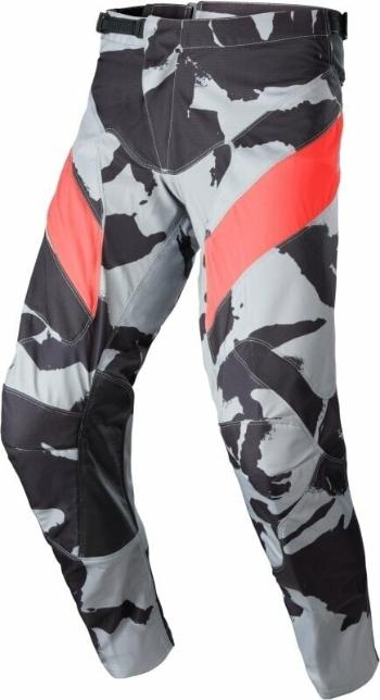 Alpinestars Racer Tactical Pants Gray/Camo/Mars Red 36 Motokrosové nohavice