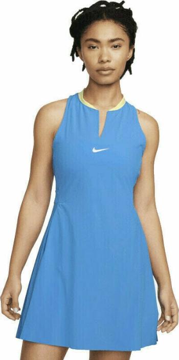 Nike Dri-Fit Advantage Tennis Light Photo Blue/White XS Šaty