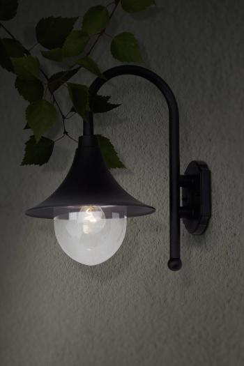 Brilliant Berna 41081/06 vonkajšie osvetlenie   úsporná žiarovka, LED  E27 60 W čierna