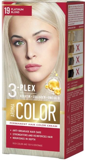 Aroma Color Farba na vlasy - platinový blond č.19