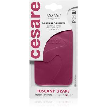 Mr & Mrs Fragrance Cesare Tuscany Grape vonná visačka 1 ks