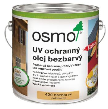 OSMO UV OCHRANNÝ OLEJ 420 - Prírodný olej s biocídom 420 - bezfarebný extra 0,125 L