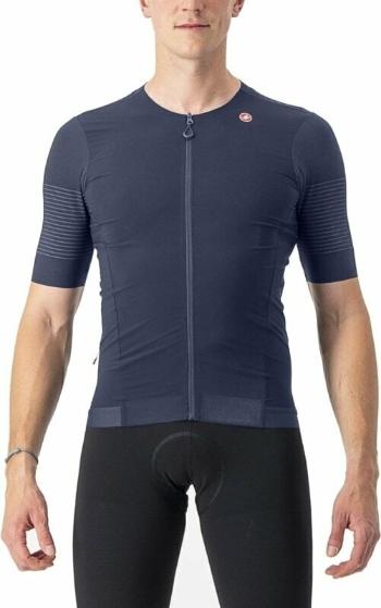 Castelli Premio Black Jersey Belgian Blue XL