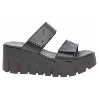 Dámske papuče Tamaris 1-27226-28 black leather 38