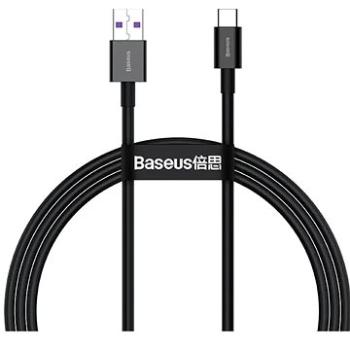 Baseus Superior Series rýchlonabíjací kábel USB/Type-C 66 W 2 m čierny (CATYS-A01)