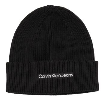 Calvin Klein Jeans  INSTITUTIONAL BEANIE  Čiapky Čierna