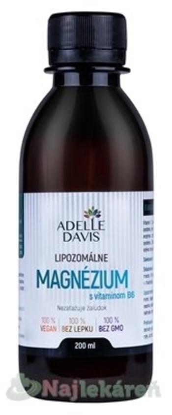 Adelle Davis Lipozomálne magnézium s vitamínom B6 200 ml