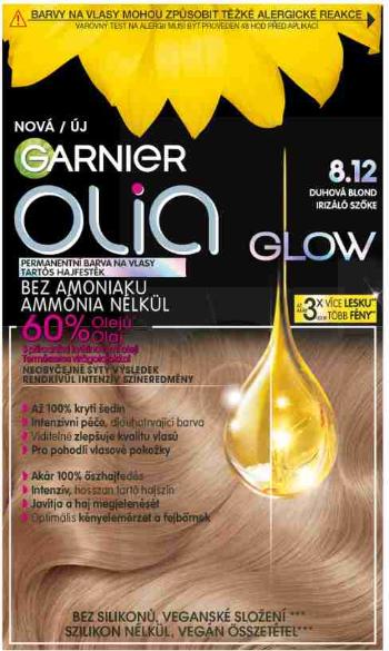 Garnier Olia Glow permanentná farba na vlasy 8.12 Dúhová blond