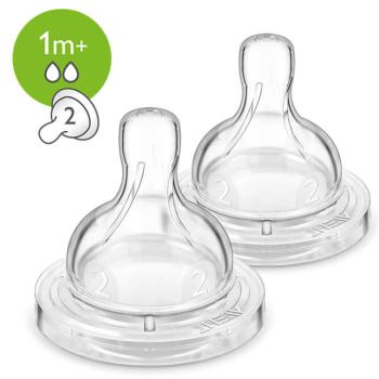 Philips Avent cumlík Anti colic/Classic pomalý průtok bílá 2 ks