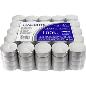 BISPOL Classic čajové sviečky 100 ks (5906927021058)